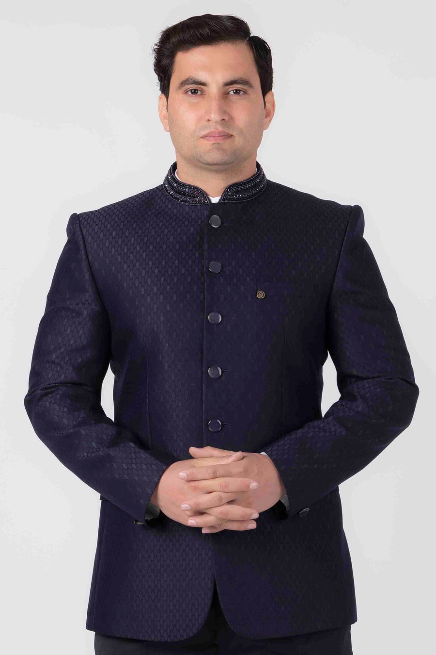 Jodhpuri Suit Black Jacket Suiting Fabric Elegant Dress Bhandhgala Coat  Pant Wedding Safari Sherwani for Men Designer Blazer Outfit - Etsy Hong Kong